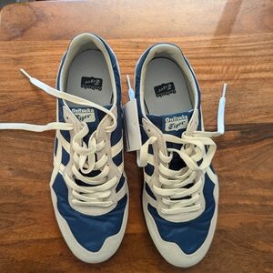 Onitsuka Tiger Serrano Mako Blue/Cream Sneakers